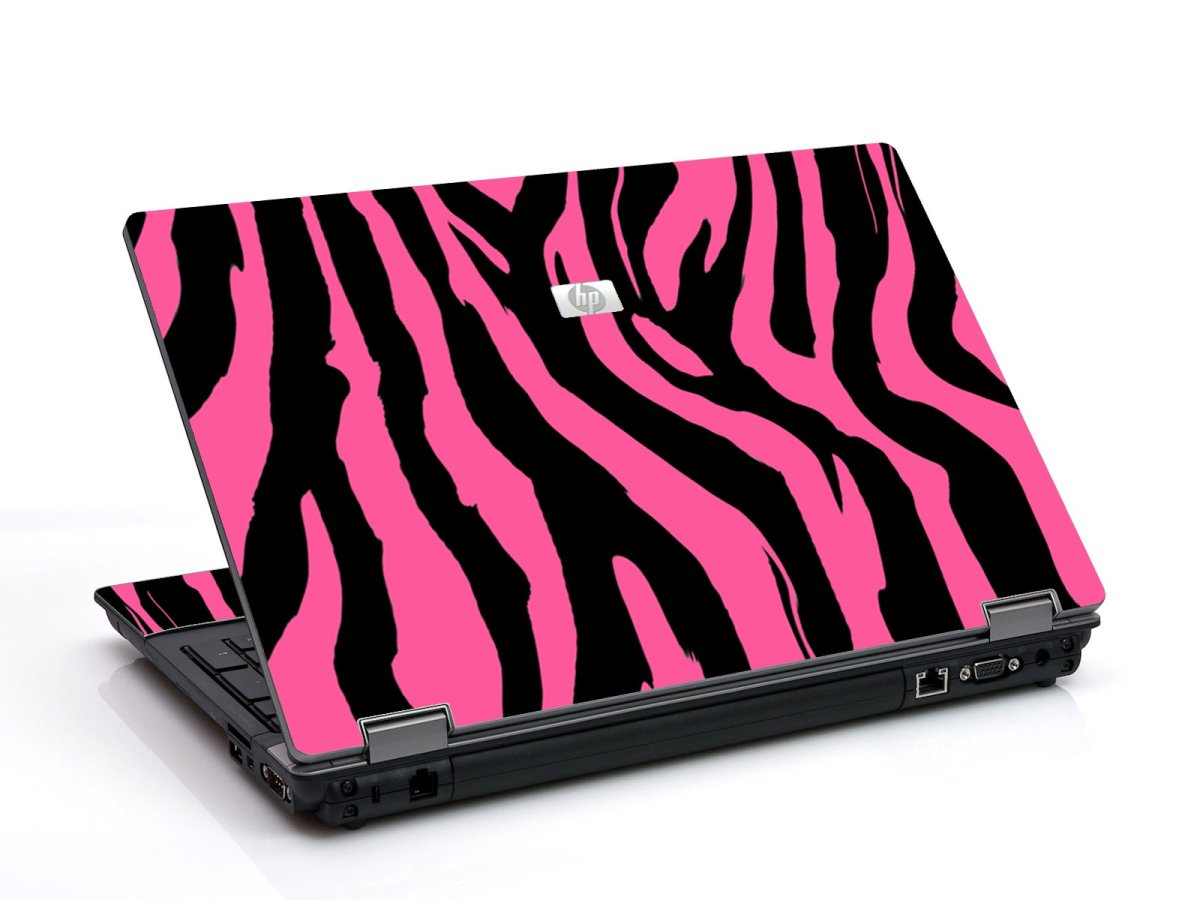 Pink Zebra 6730B Laptop Skin