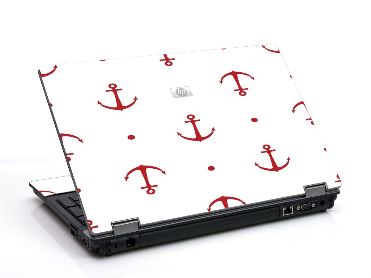 Red Anchors 6730B Laptop Skin