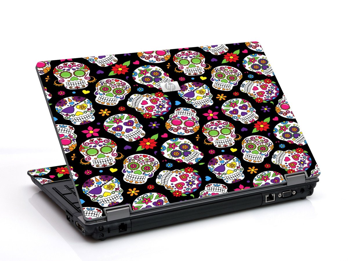Sugar Skulls 6730B Laptop Skin