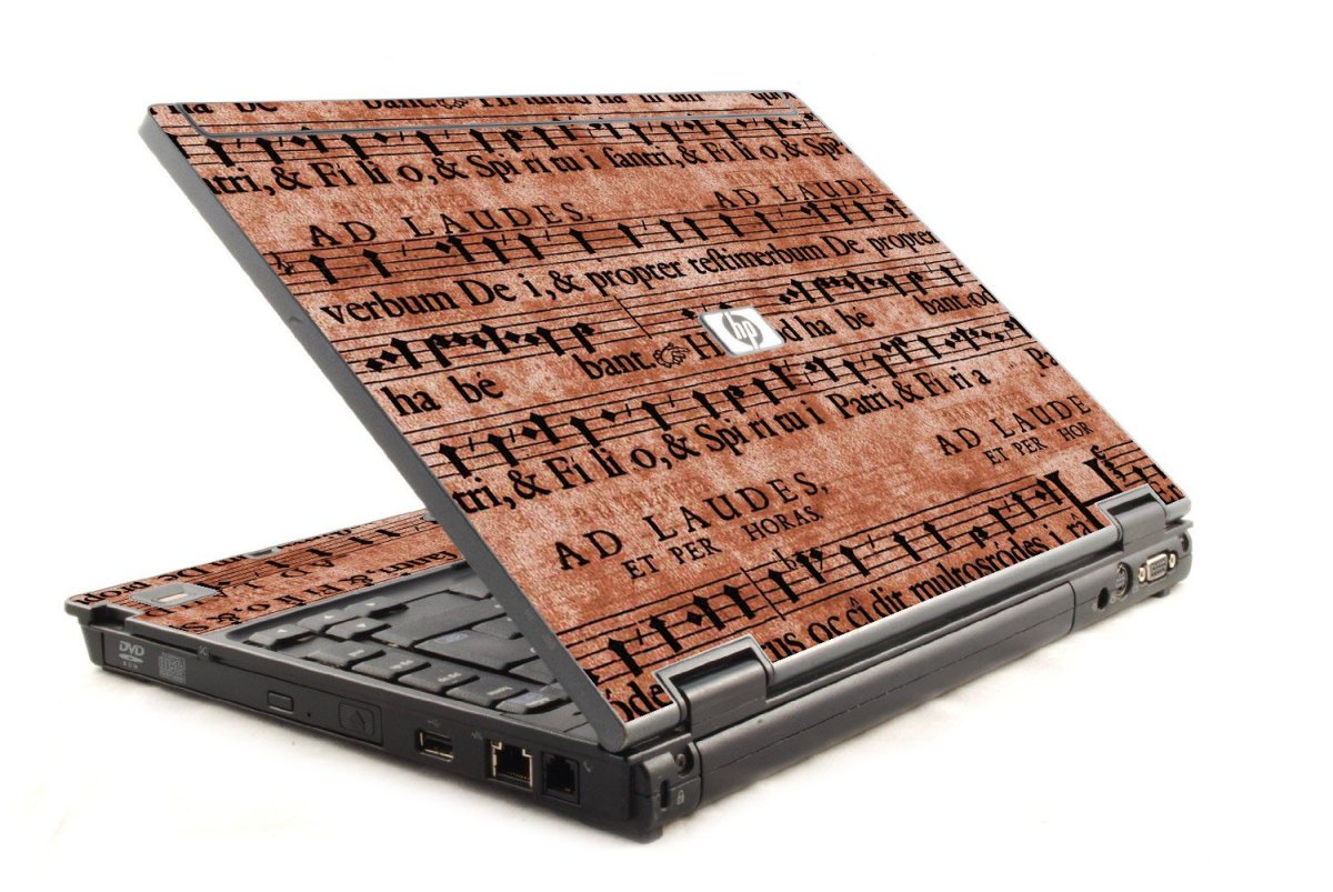 Latin Sheet Music 6930P Laptop Skin