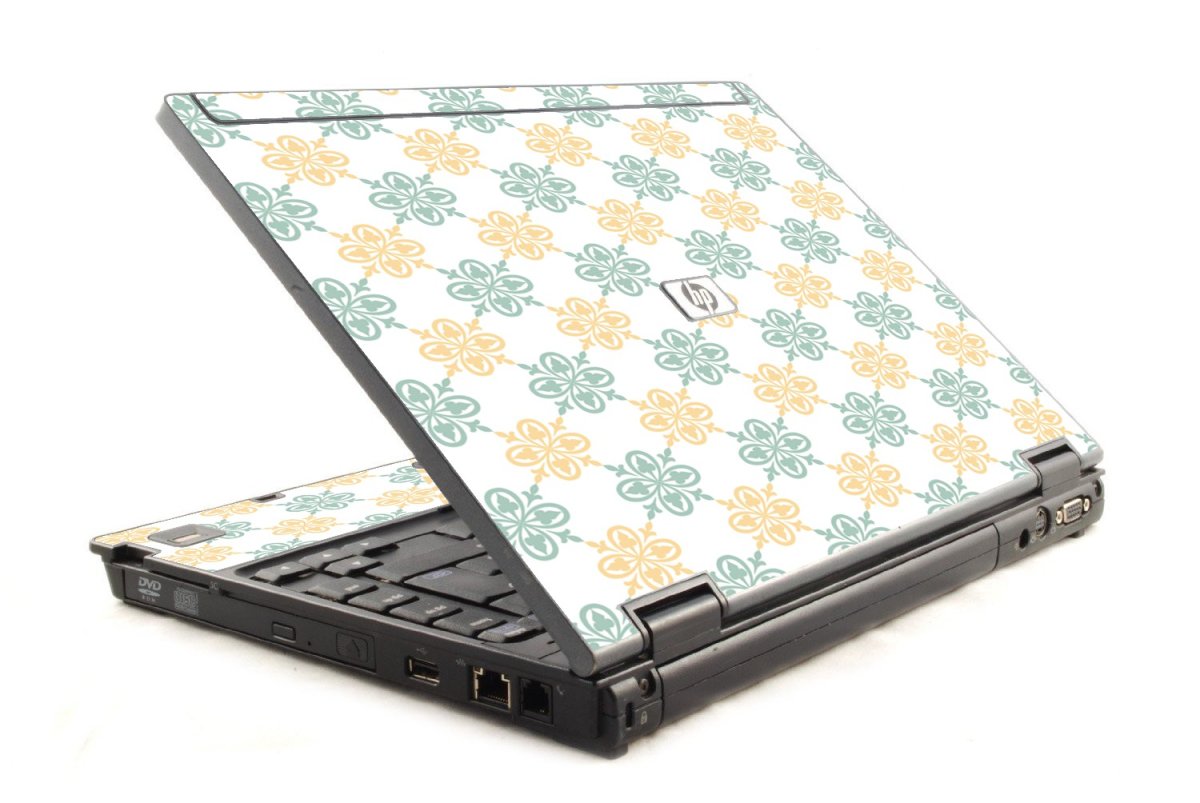 Yellow Green Flowers 6930P Laptop Skin