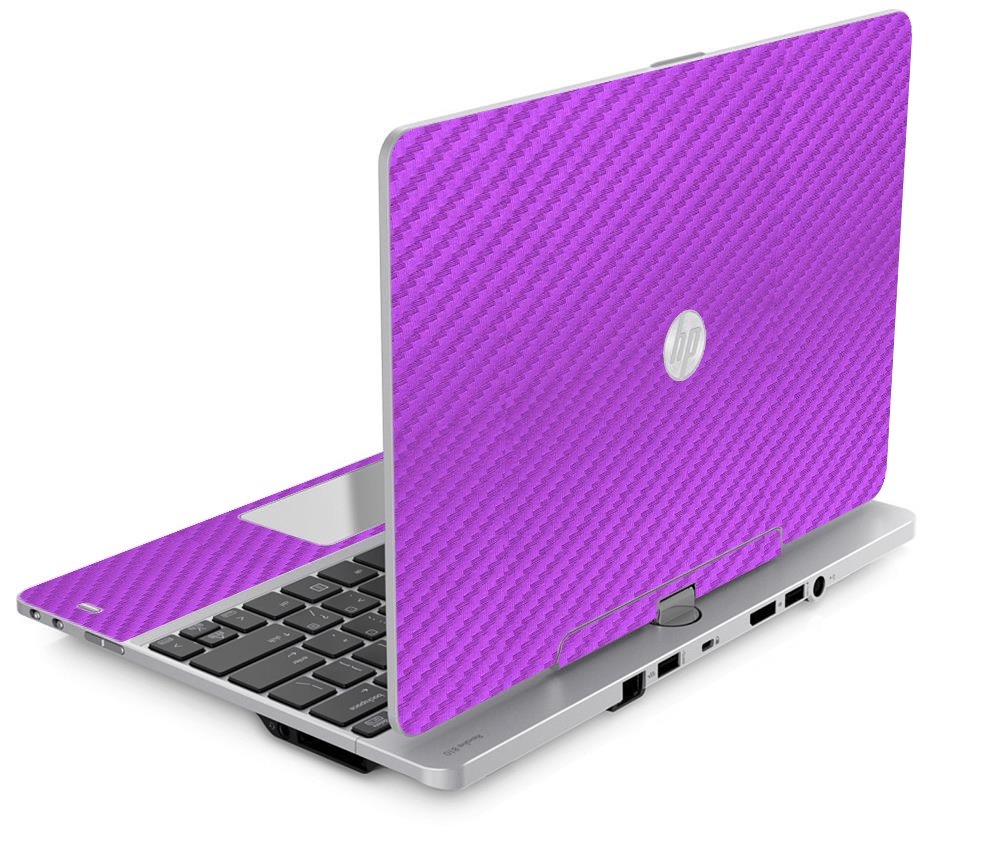 HP TouchSmart Tx2 PURPLE CARBON FIBER Laptop Skin