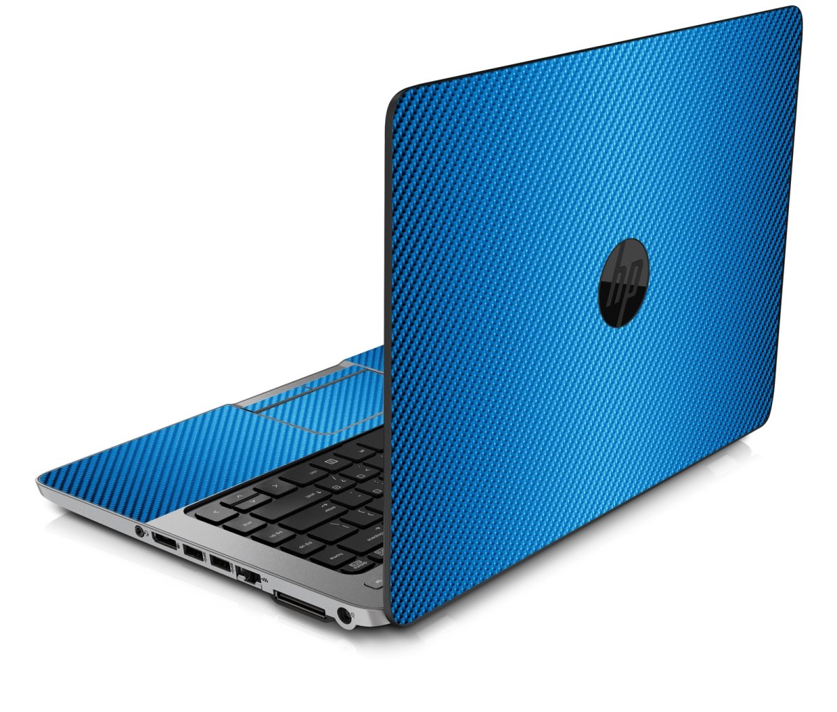 HP Pavilion 15-BS BLUE CARBON FIBER Laptop Skin