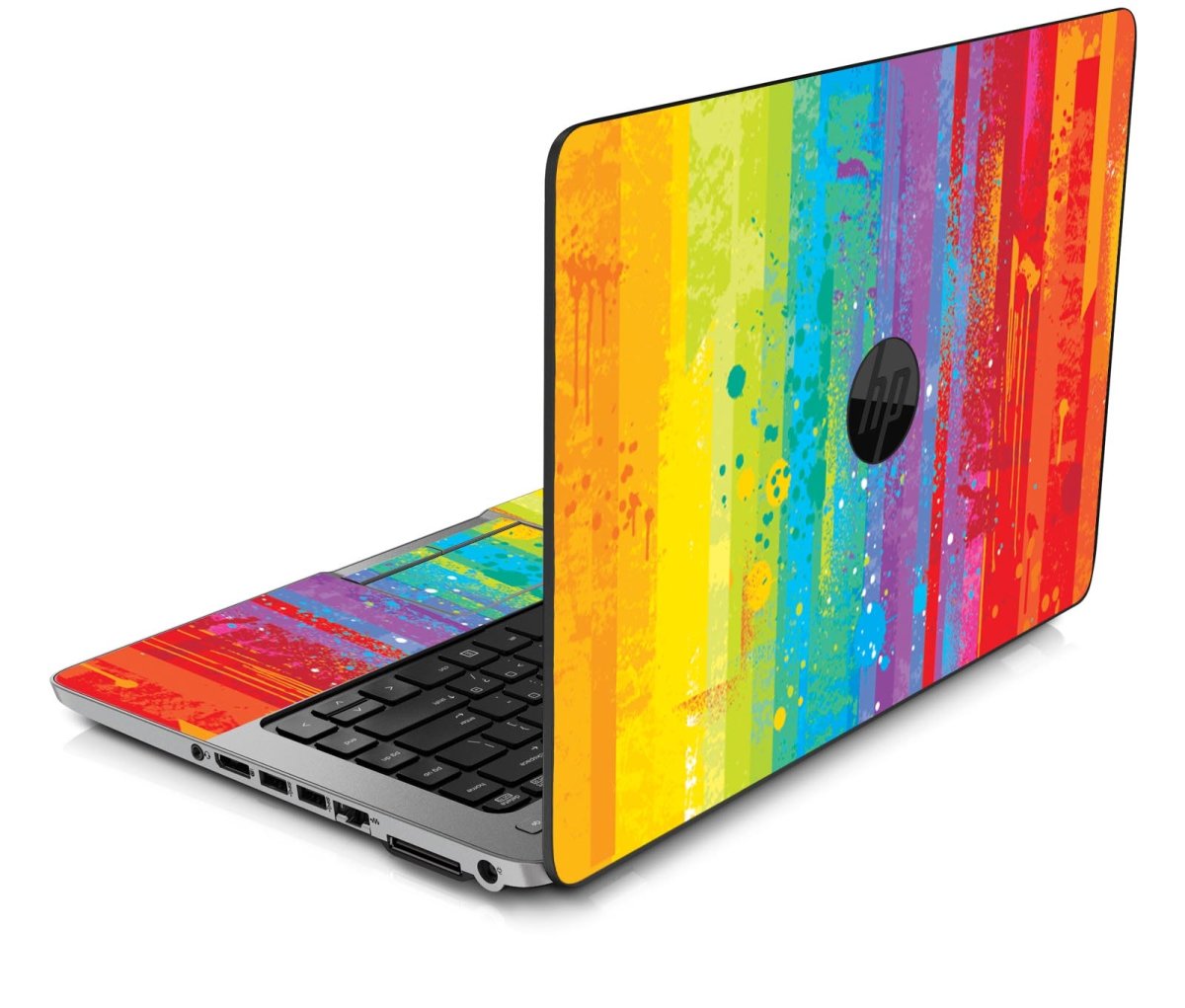 HP EliteBook 820 G3 GRUNGE RAINBOW Laptop Skin
