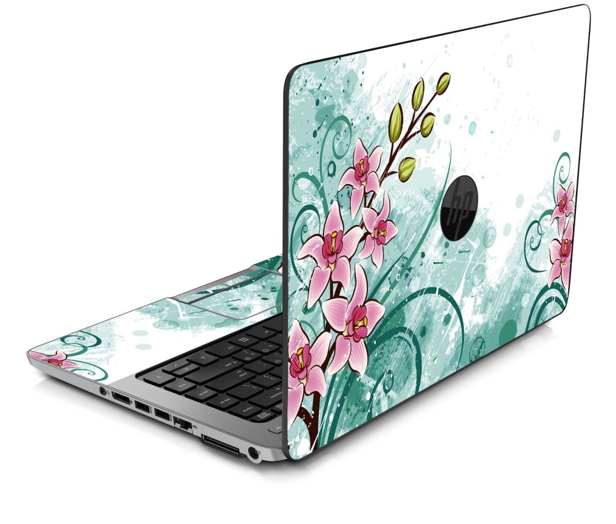 HP EliteBook 755 G1 PINK LILY WATERCOLOR Laptop Skin