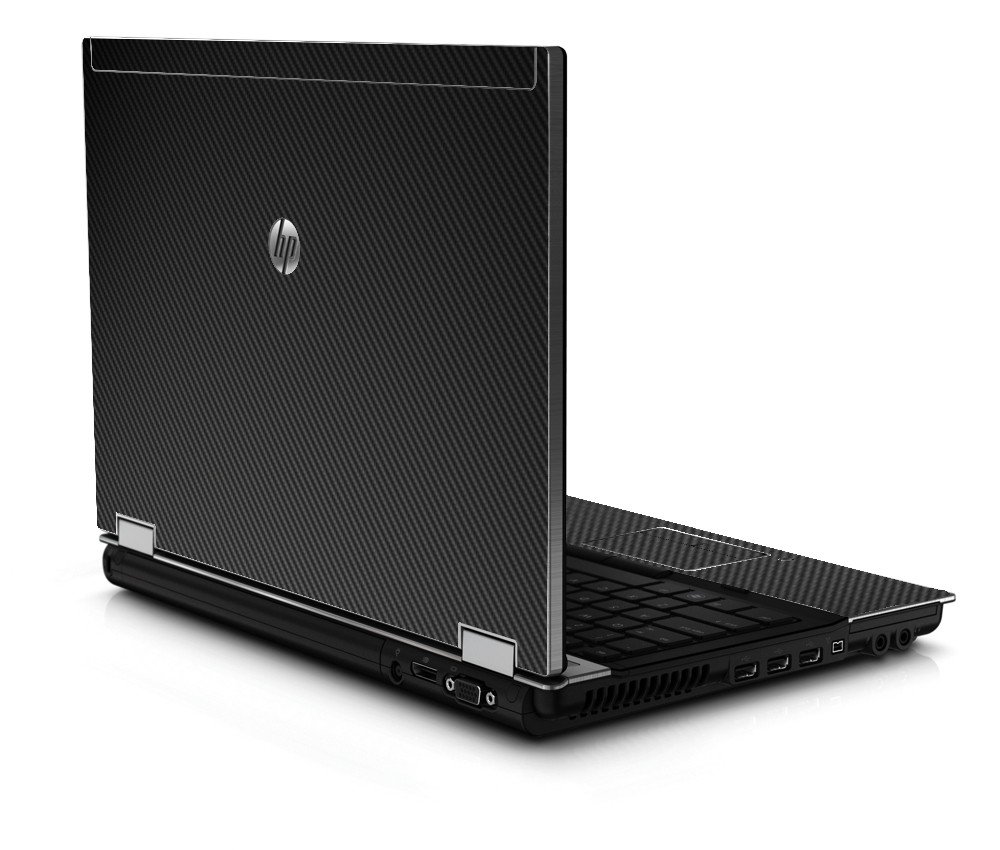 HP ProBook 8440P BLACK CARBON FIBER Laptop Skin