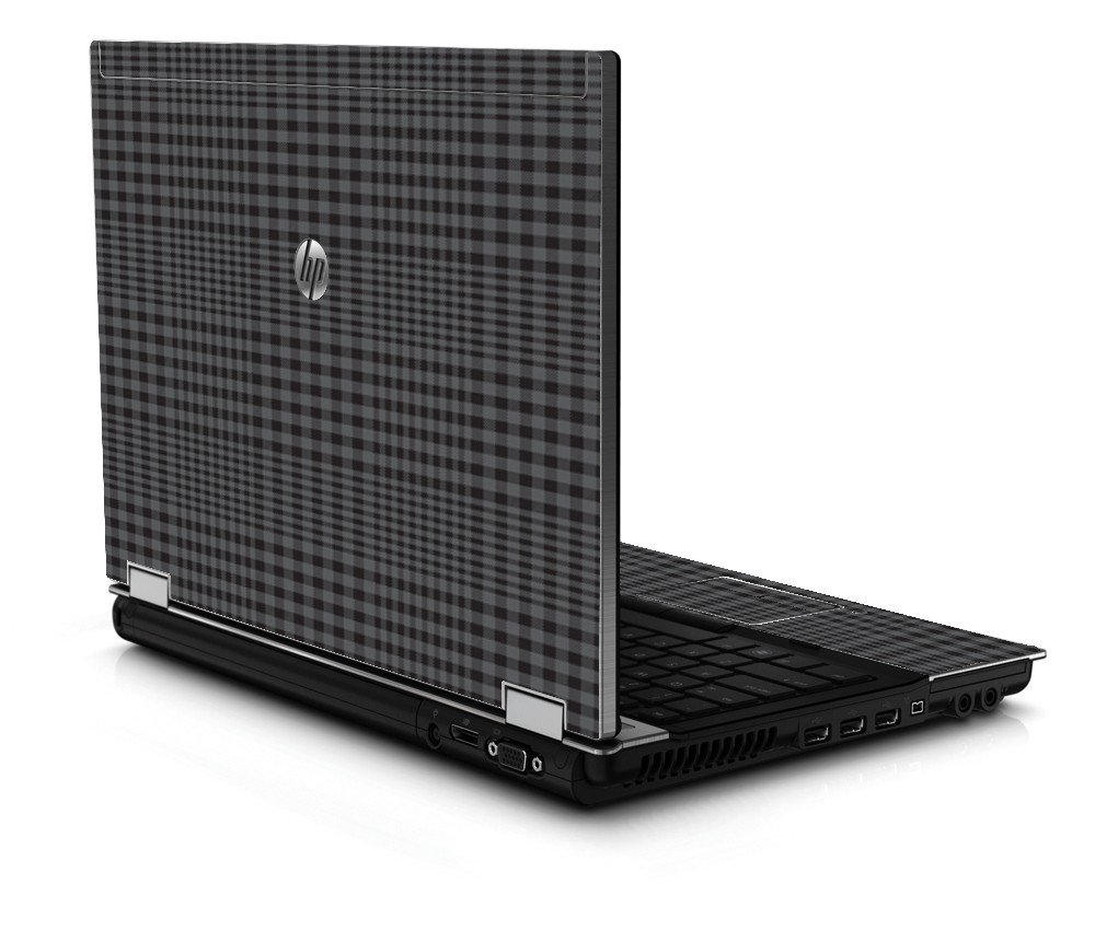 HP ProBook 8440P BLACK PLAID Laptop Skin