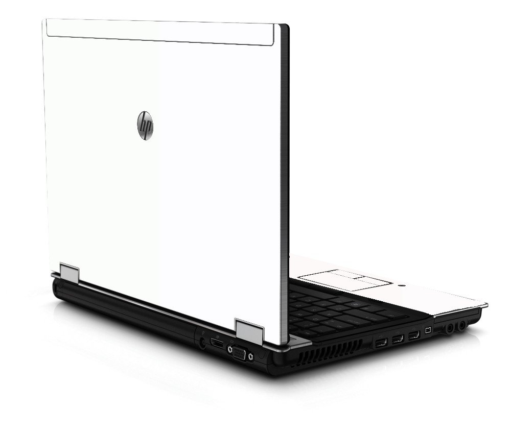 White 8440P Laptop Skin