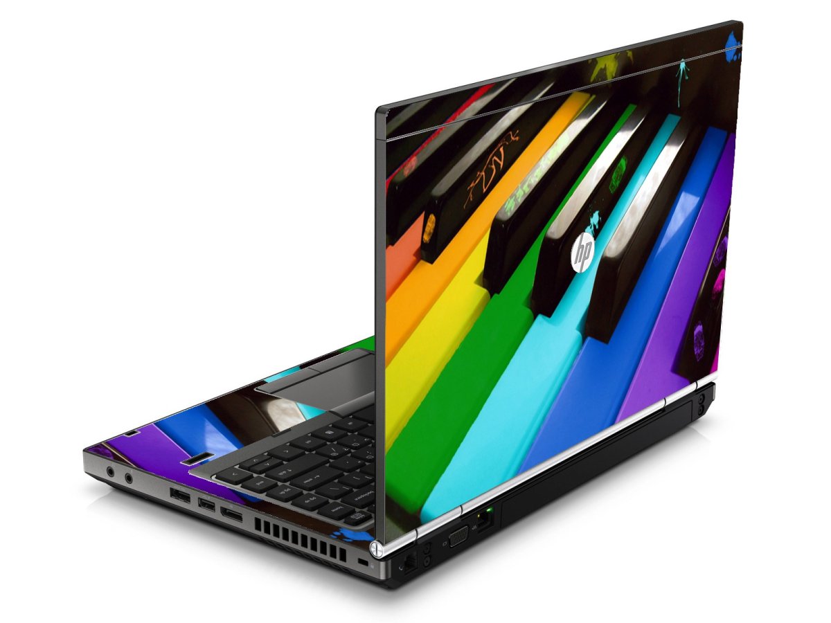 HP EliteBook 8570P COLORFUL PIANO Laptop Skin