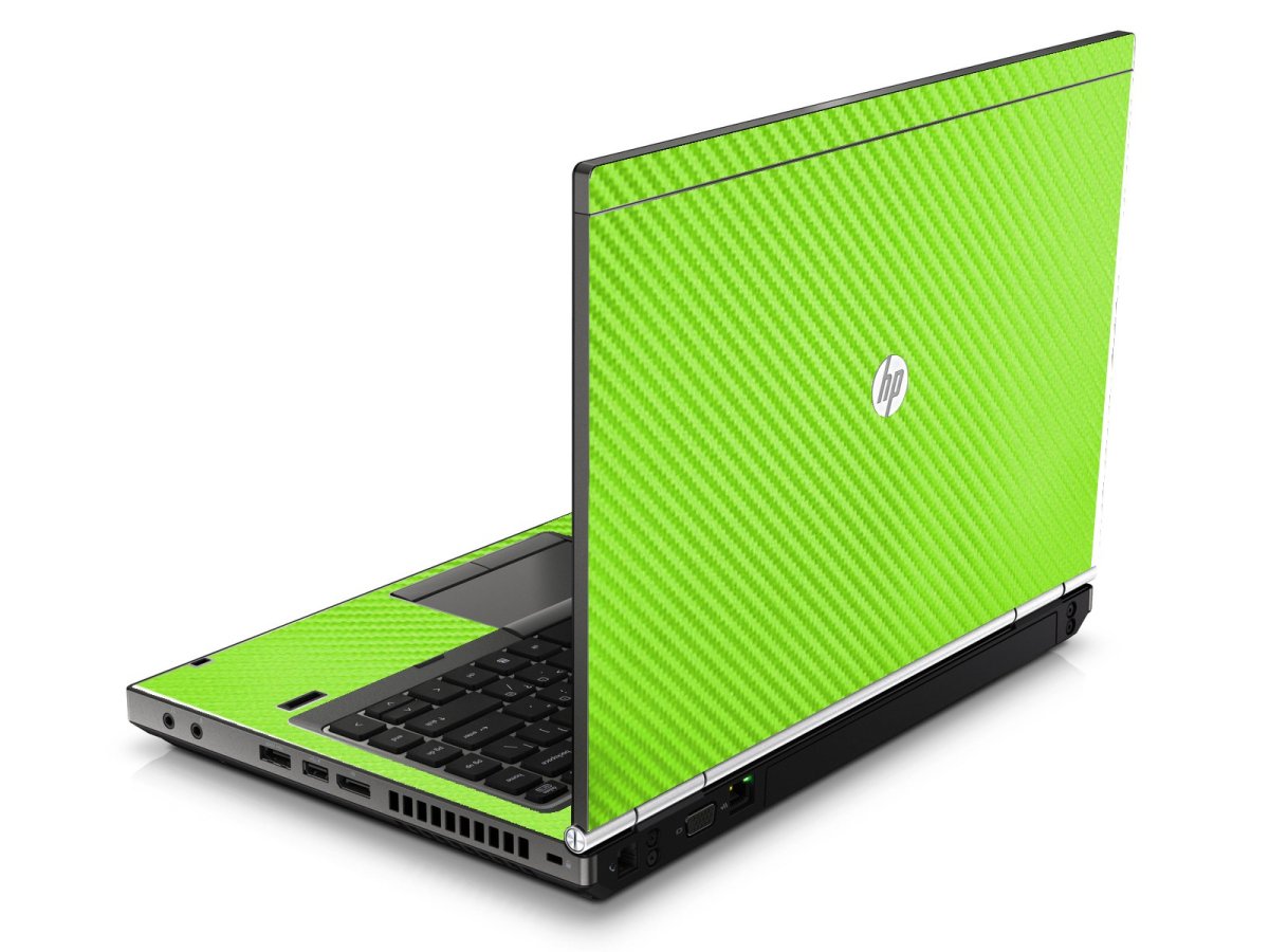HP EliteBook 8570P GREEN CARBON FIBER Laptop Skin