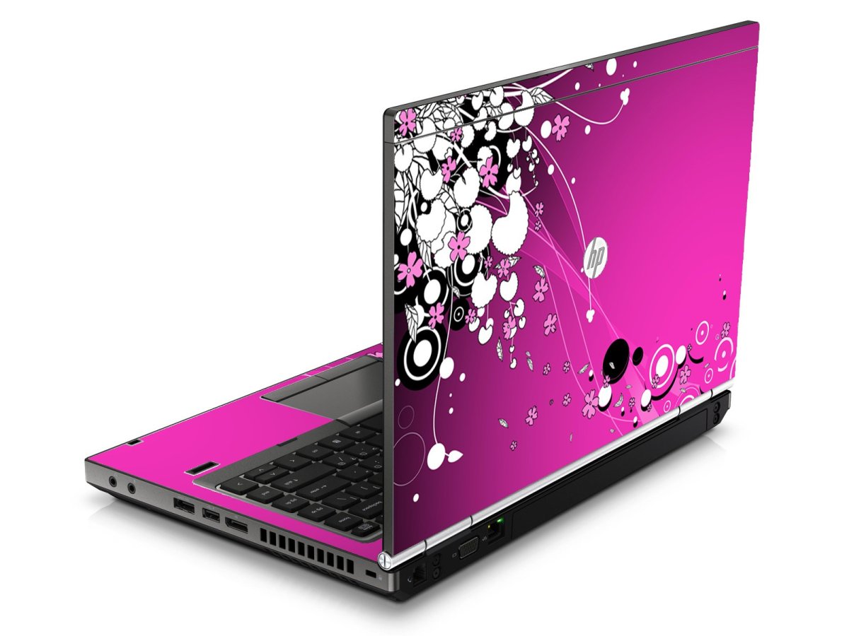 HP EliteBook 8570P PINK FLOWERS Laptop Skin