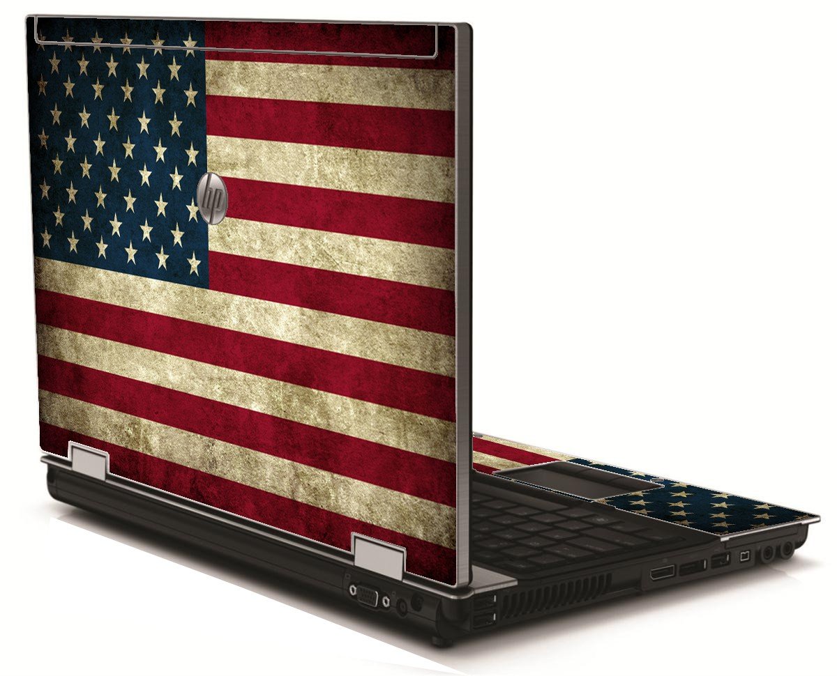 American Flag HP 8540W Laptop Skin
