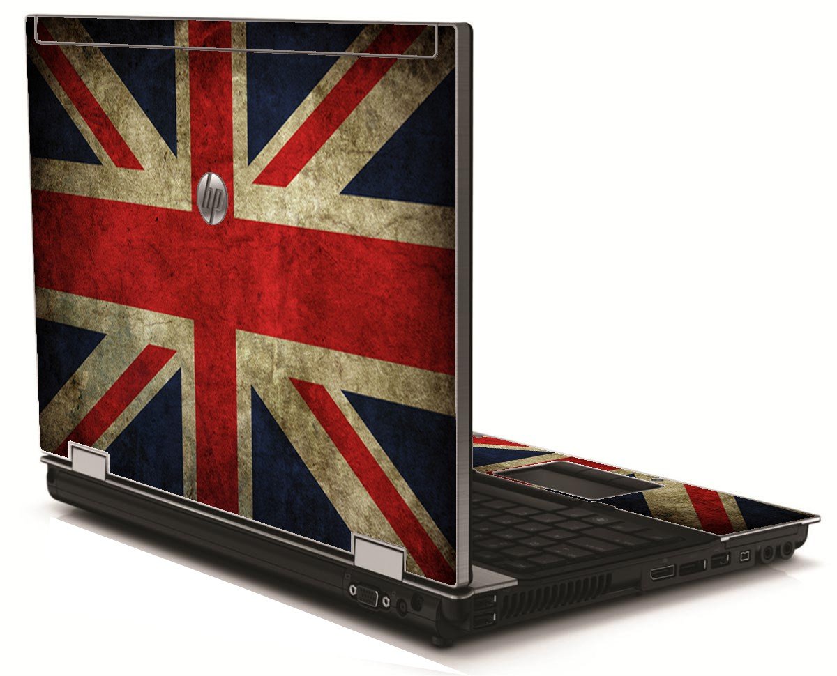 British Flag HP 8540W Laptop Skin