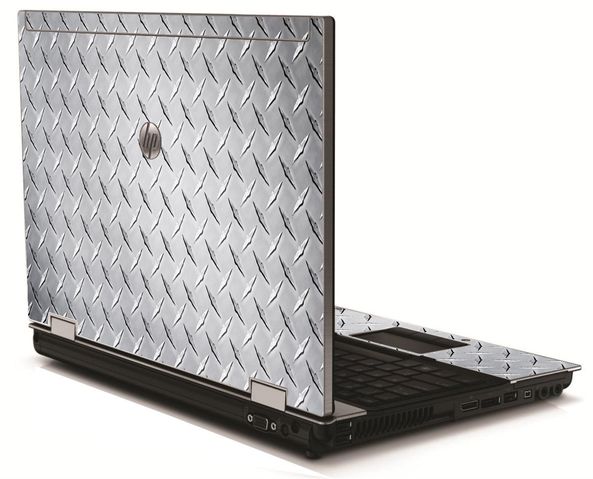 Diamond Plate HP 8540W Laptop Skin
