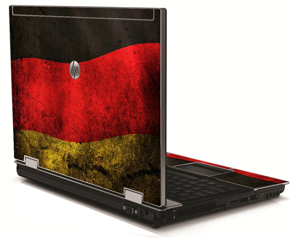German Flag HP 8540W Laptop Skin