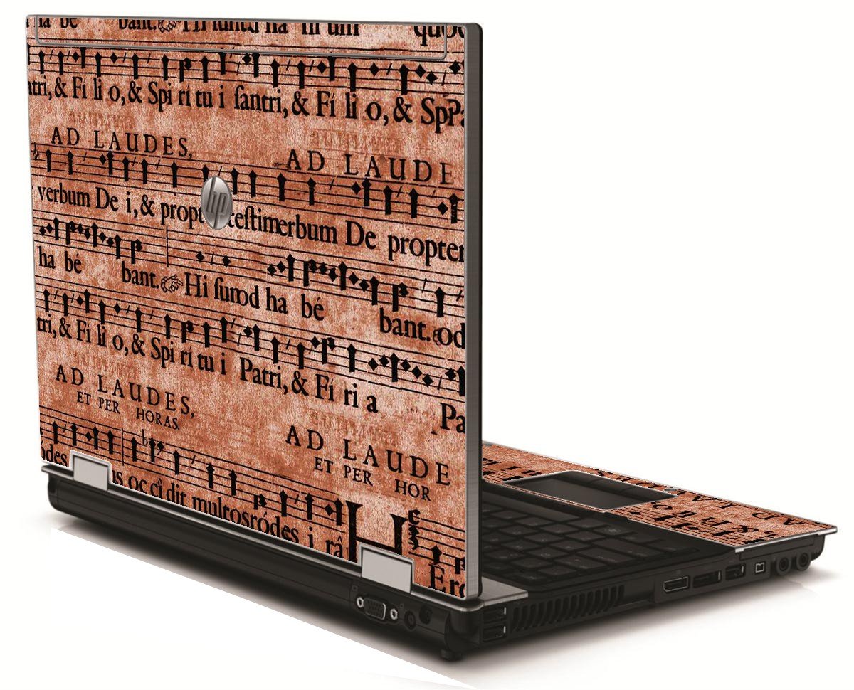 Latin Sheet Music HP 8540W Laptop Skin