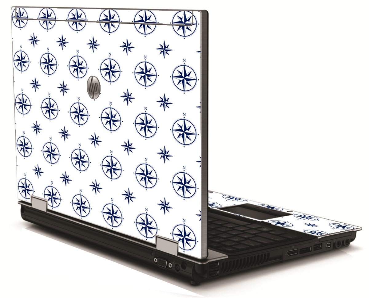Nautical HP 8540W Laptop Skin