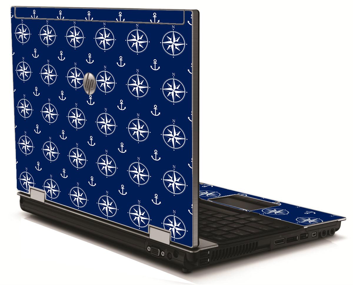 Nautical Anchors HP 8540W Laptop Skin