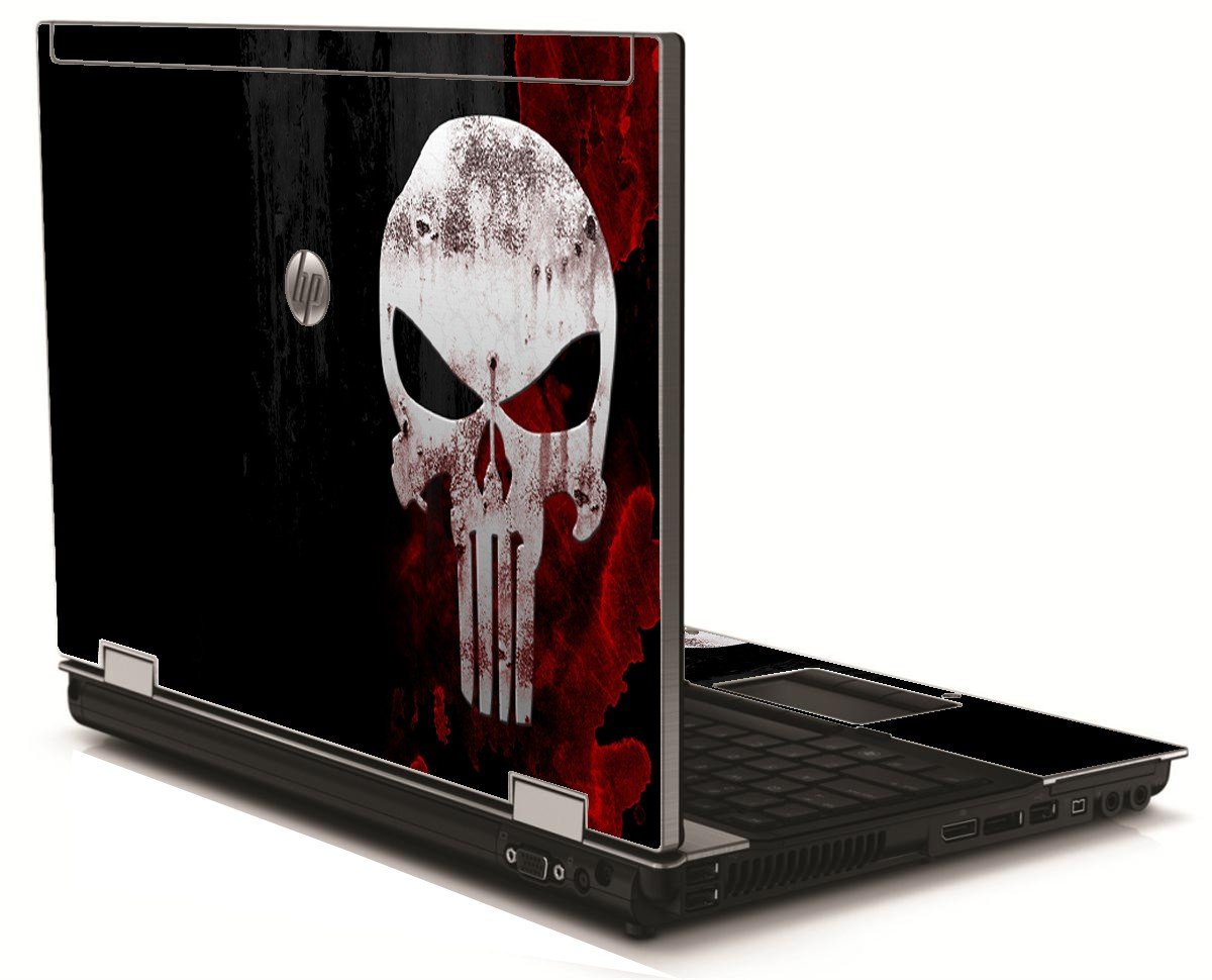 Punisher Skull HP 8540W Laptop Skin