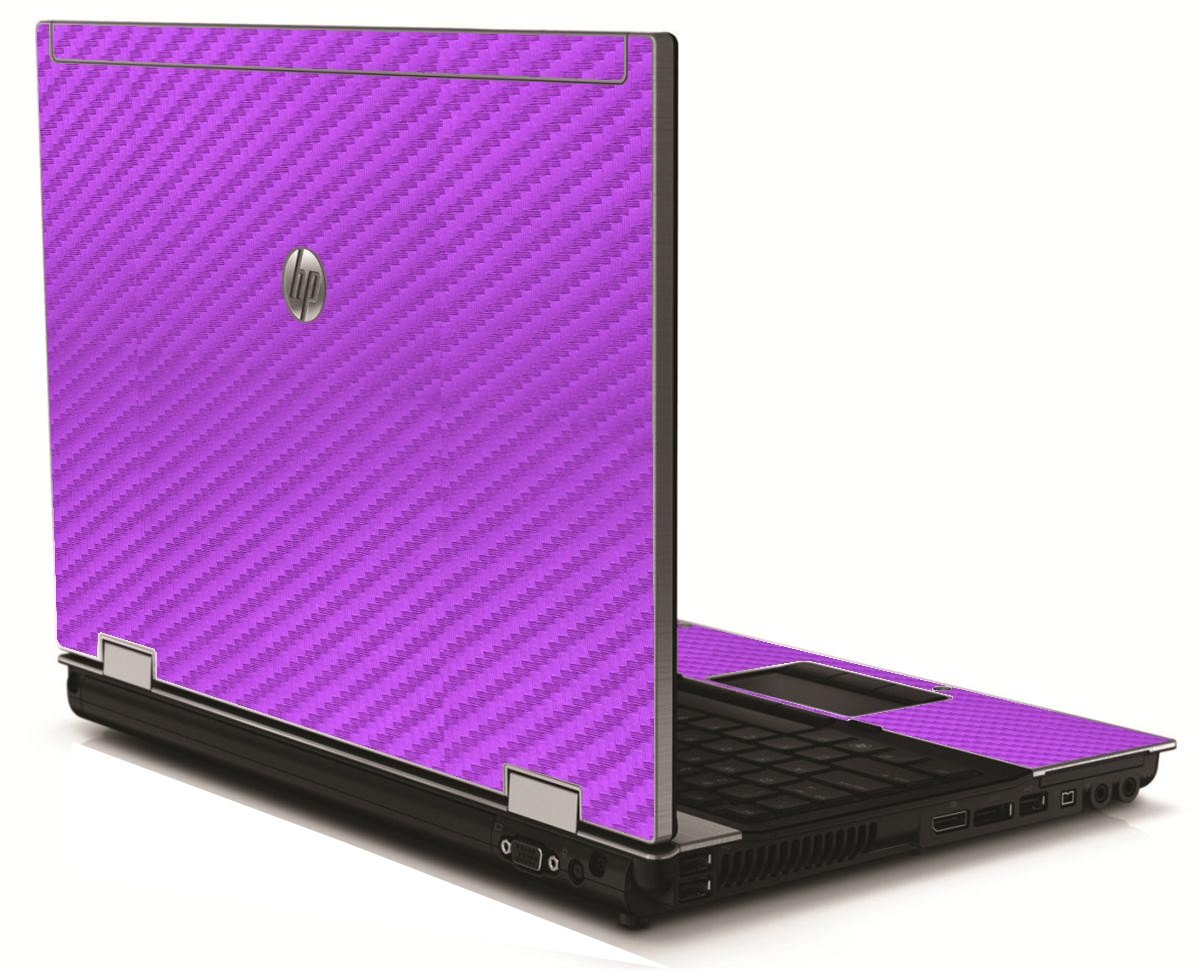 HP EliteBook 8540P PURPLE CARBON FIBER Laptop Skin