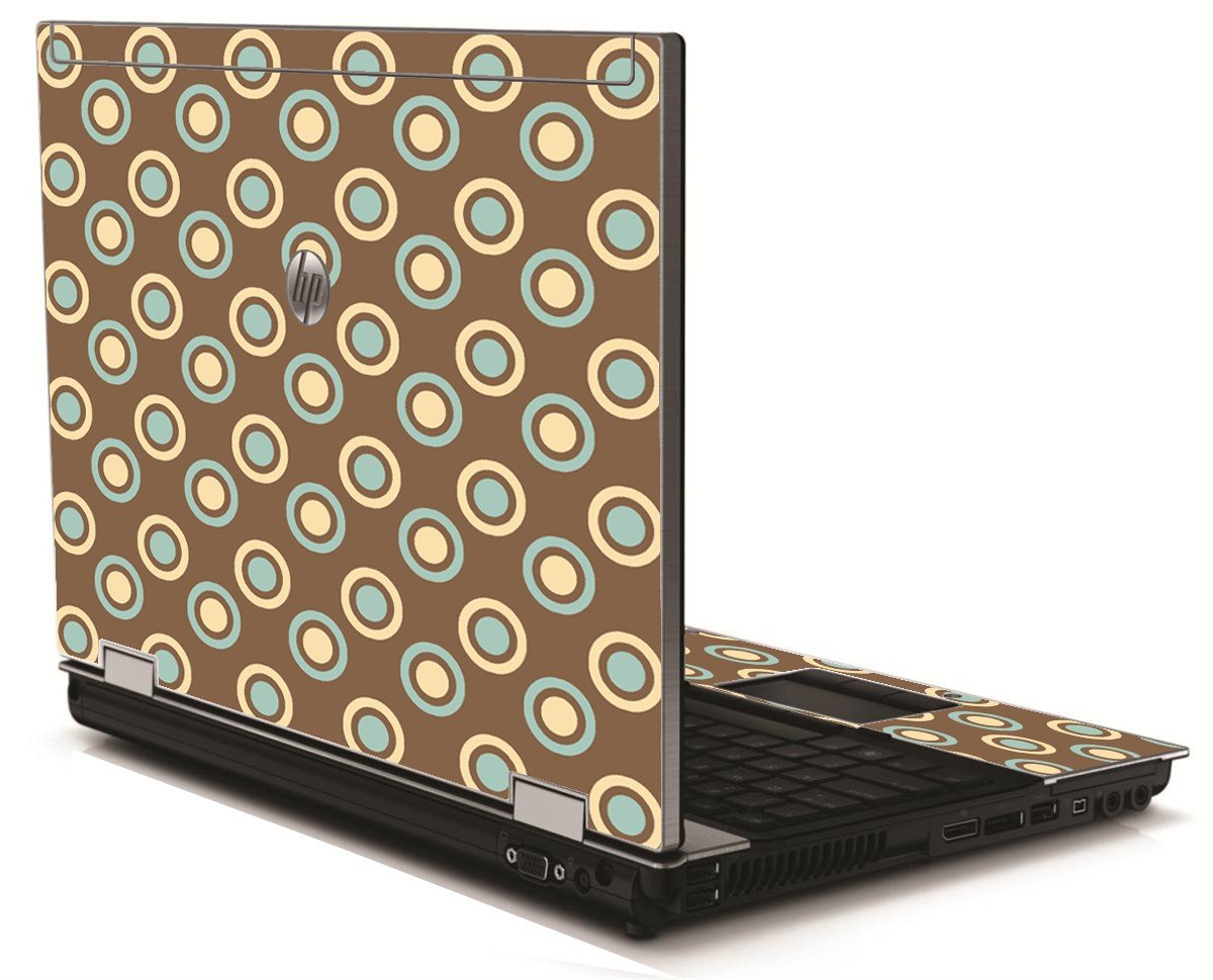 Retro Polka Dot HP 8540W Laptop Skin