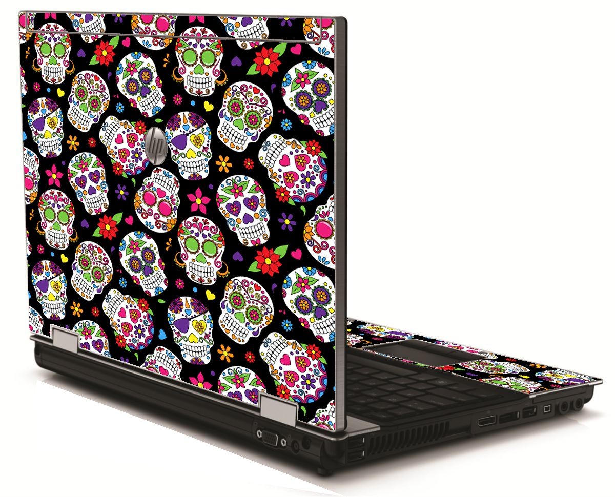Sugar Skulls HP 8540W Laptop Skin