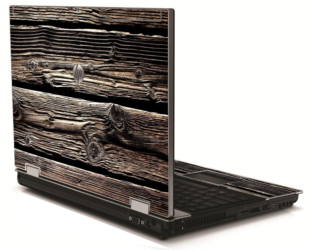Wood HP 8540W Laptop Skin