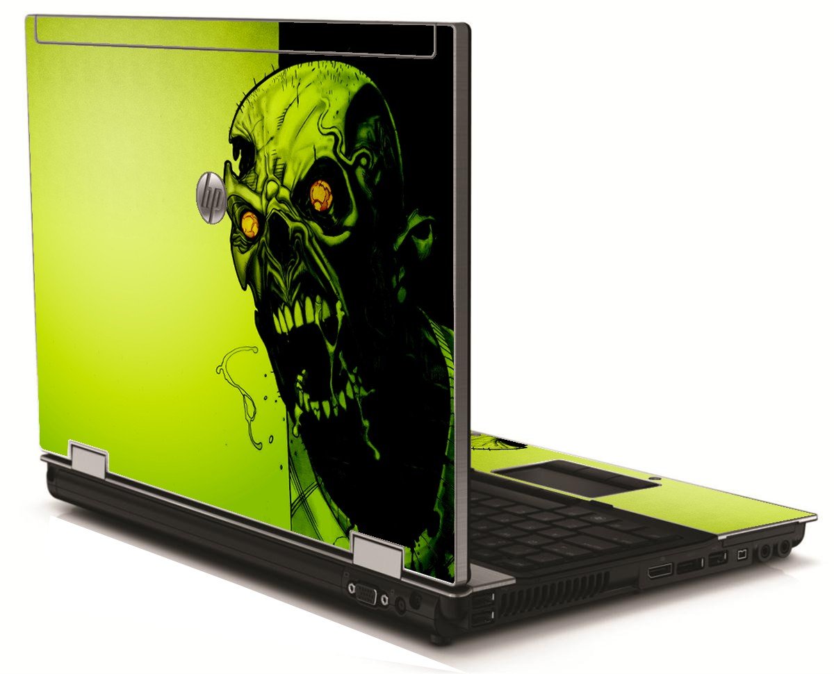Zombie Face HP 8540W Laptop Skin
