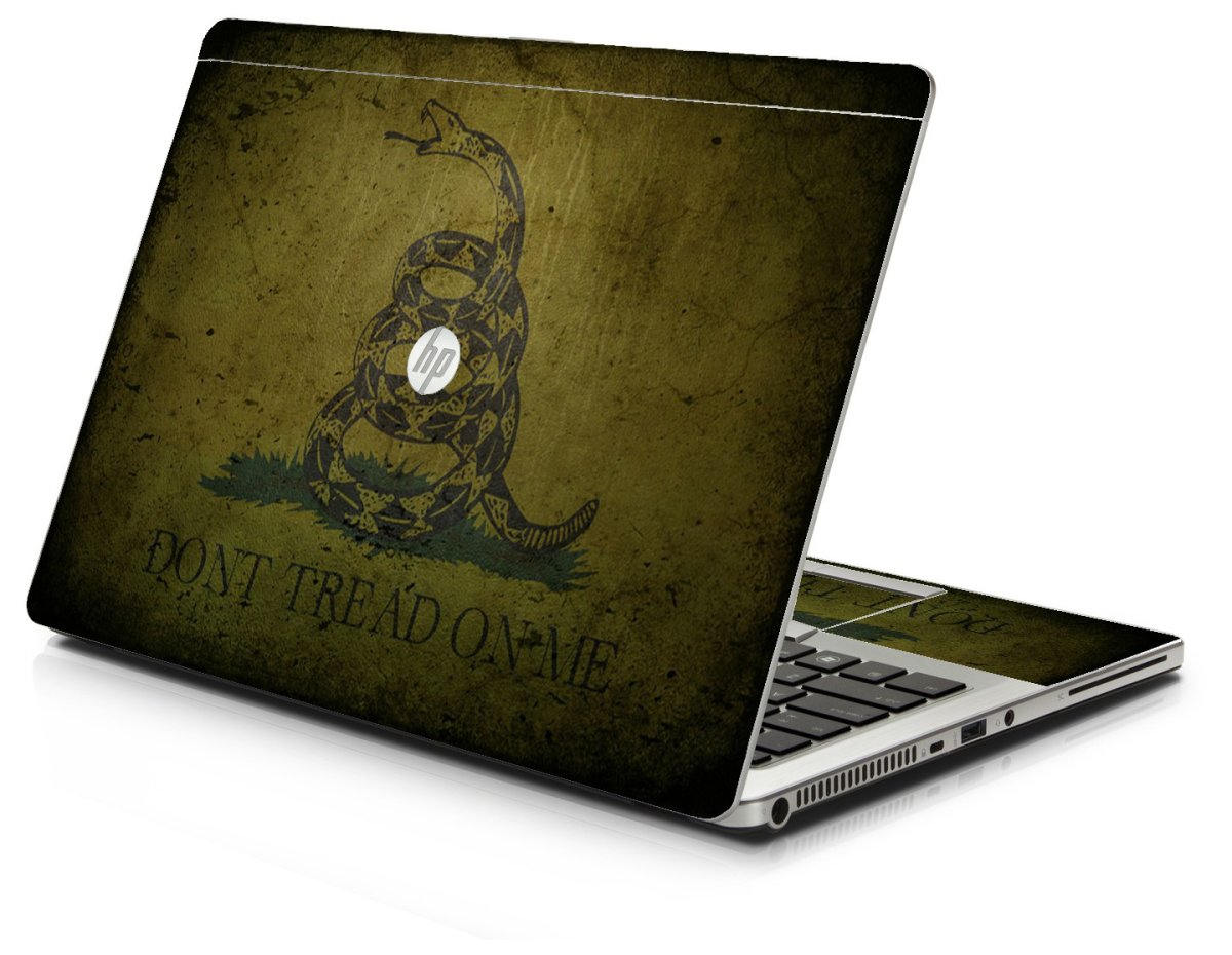 Green Don't Tread Flag HP 9470M Laptop Skin