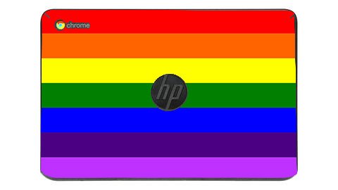 HP Chromebook 11A G6 EE PRIDE FLAG Laptop Skin