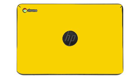 HP Chromebook 11A G6 EE YELLOW Laptop Skin