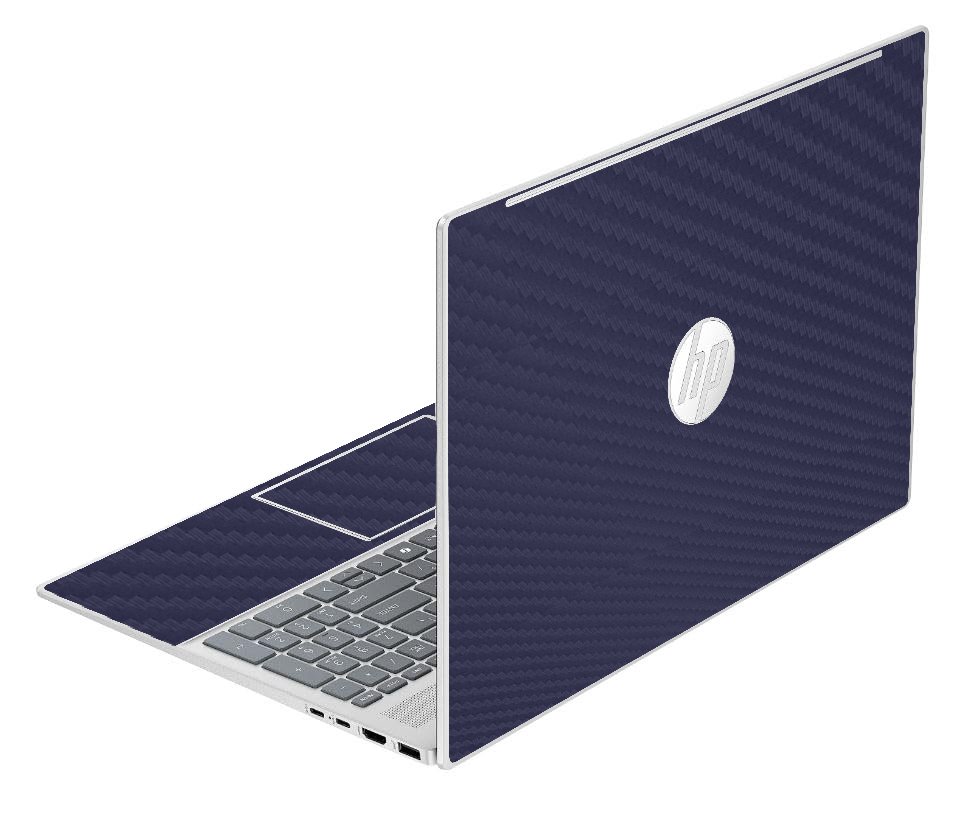 HP Pavilion 16-AG0070WM BLUE CARBON FIBER Laptop Skin