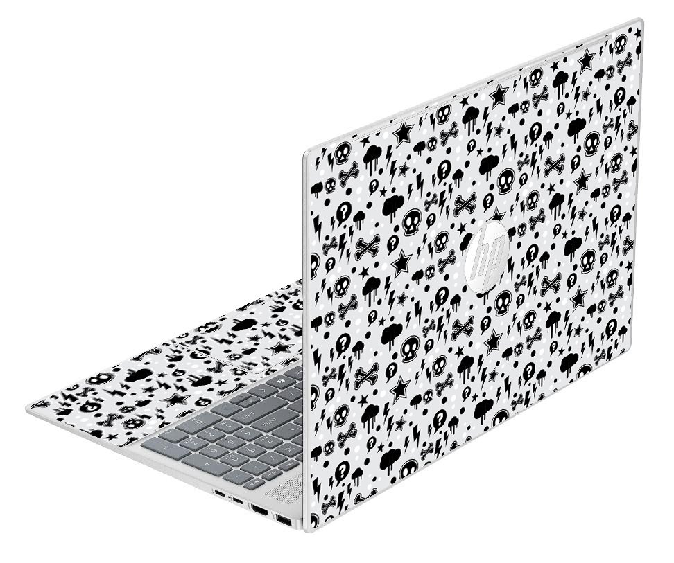 HP Pavilion 16-AG0070WM PUNK ROCK PATTERN Laptop Skin