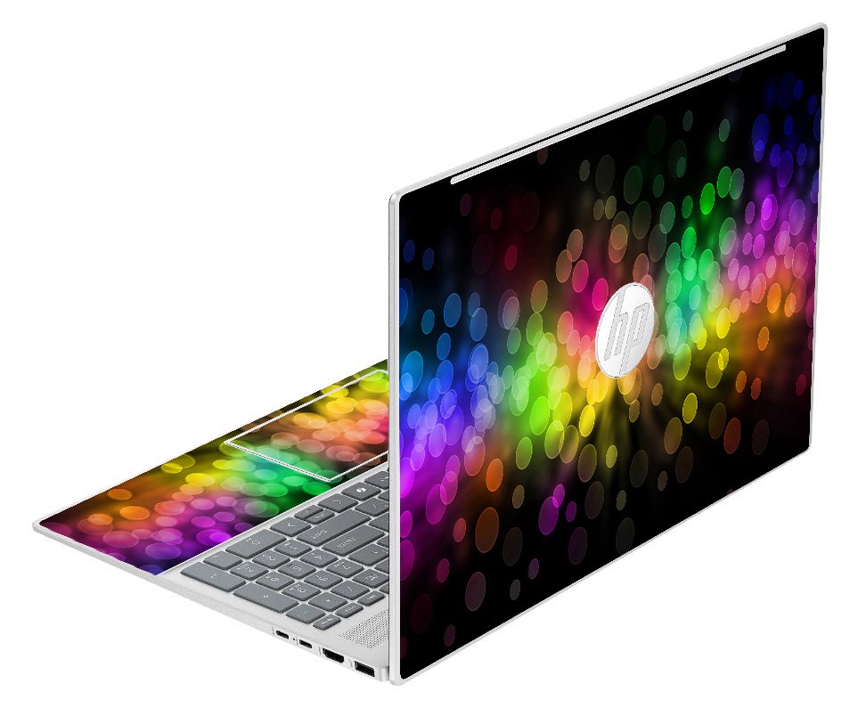 HP Pavilion 16-AG0070WM RAINBOW BOKEH Laptop Skin