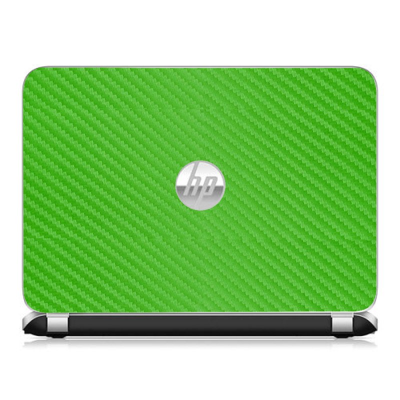 HP NoteBook 15- G220NR GREEN CARBON FIBER Laptop Skin
