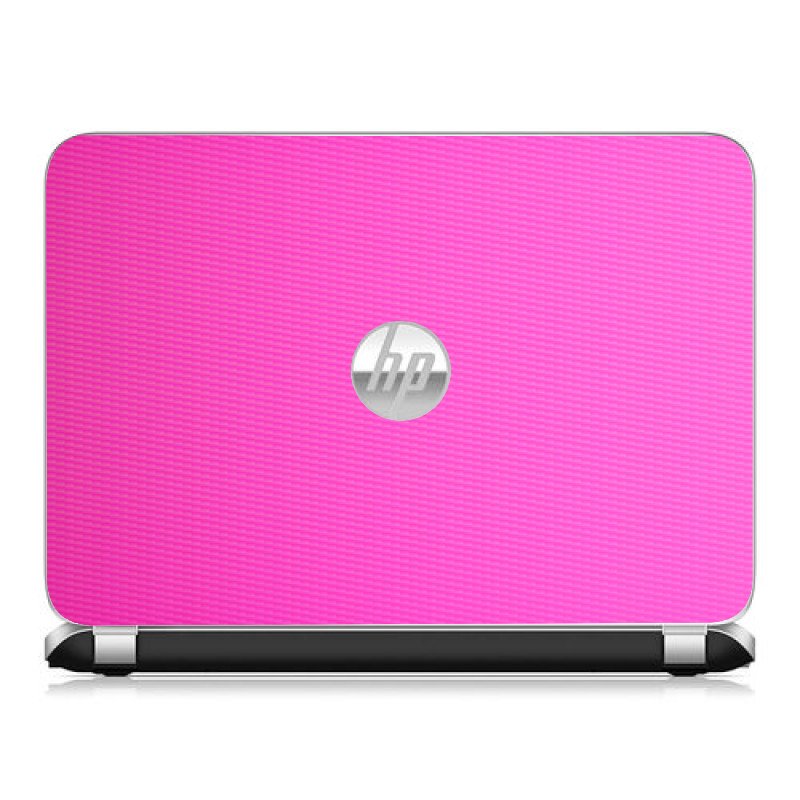 HP NoteBook 15- G220NR PINK CARBON FIBER Laptop Skin