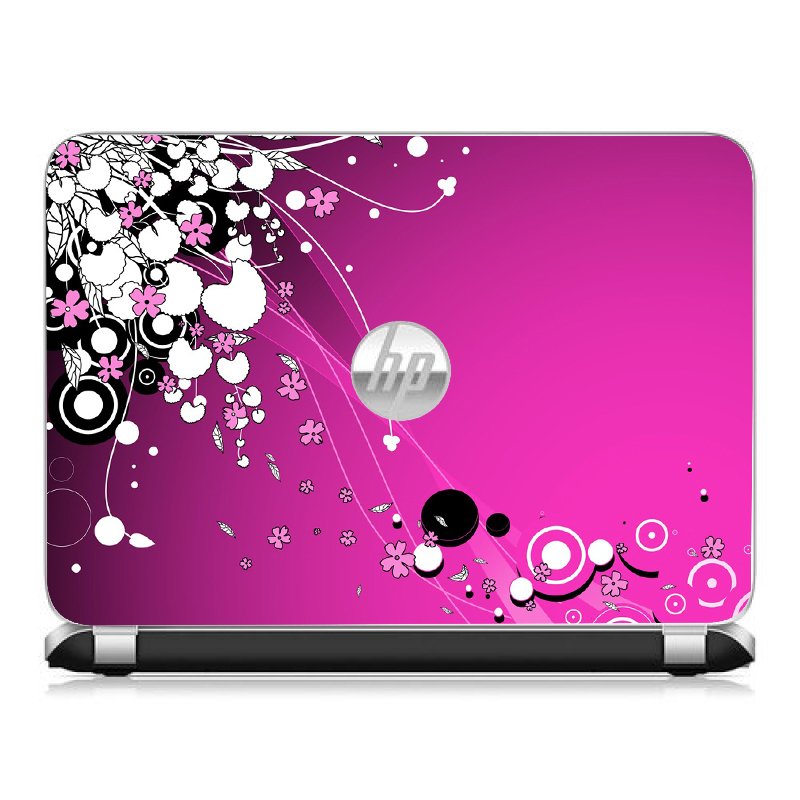 HP 350 G1 NoteBook PINK FLOWERS Laptop Skin