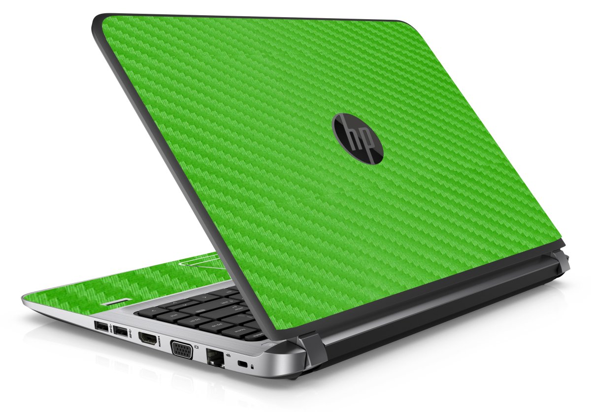 HP ProBook 440 G3 GREEN CARBON FIBER Laptop Skin