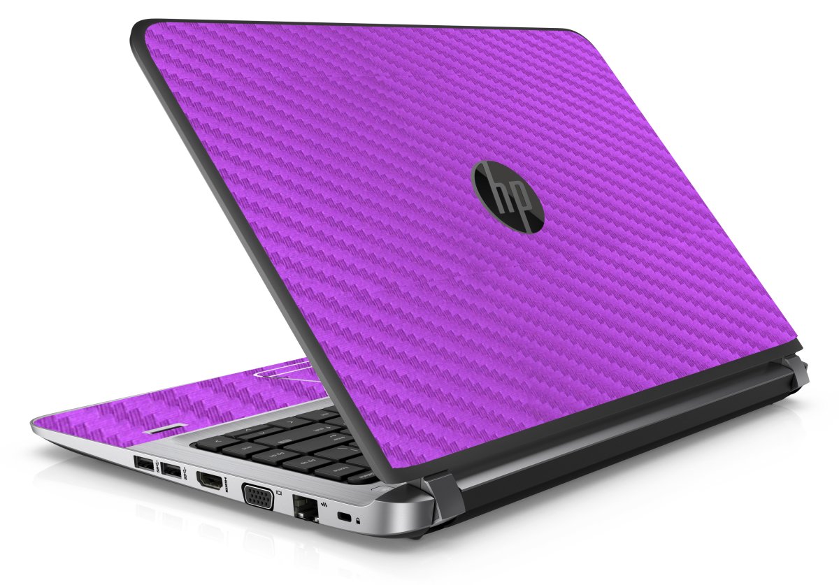 HP ProBook 430 G3 PURPLE CARBON FIBER Laptop Skin