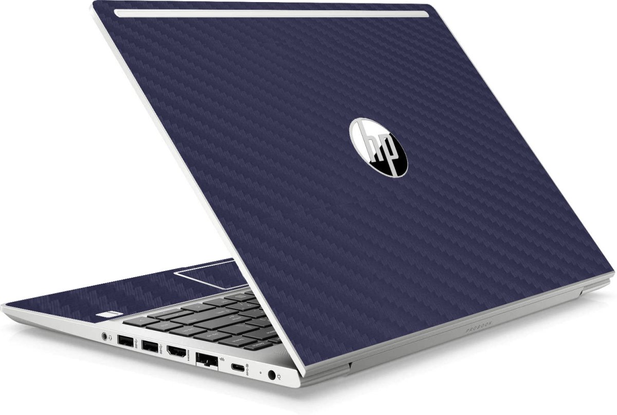 HP ProBook 440 G7 BLUE CARBON FIBER Laptop Skin