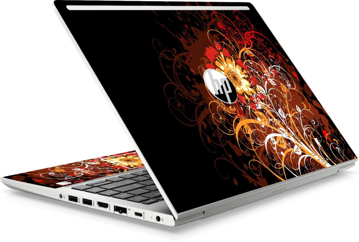 HP ProBook 440 G7 FIRE FLOWER Laptop Skin