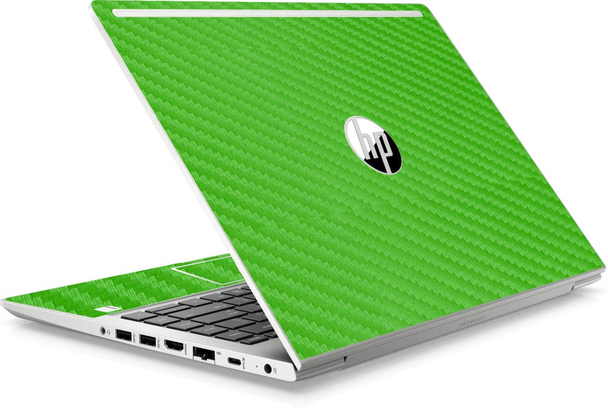 HP ProBook 440 G7 GREEN CARBON FIBER Laptop Skin