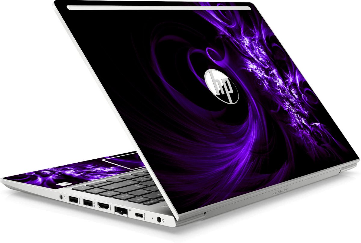 HP ProBook 440 G7 PURPLE SPIRAL Laptop Skin