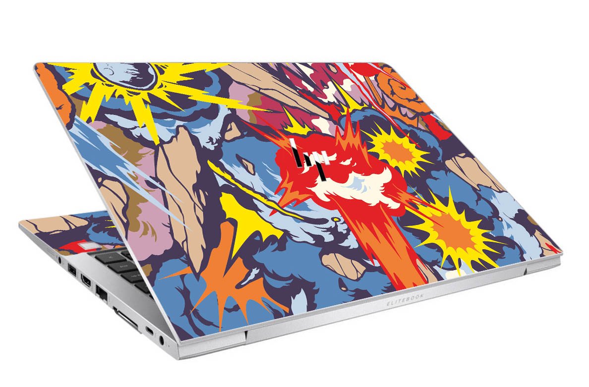 HP EliteBook 840 G7 COMIC EXPLOSIONS Laptop Skin