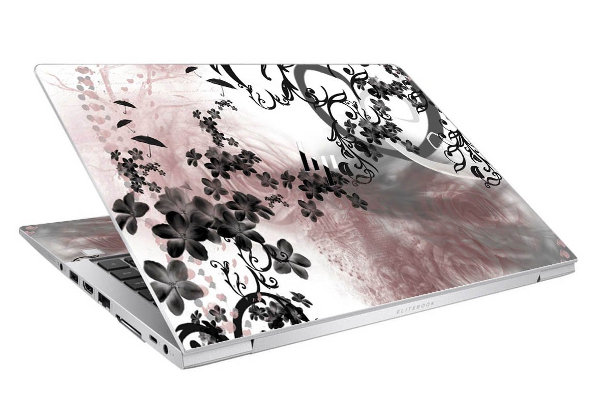 HP EliteBook 840 G7 FLOWERS AND UMBRELLAS Laptop Skin