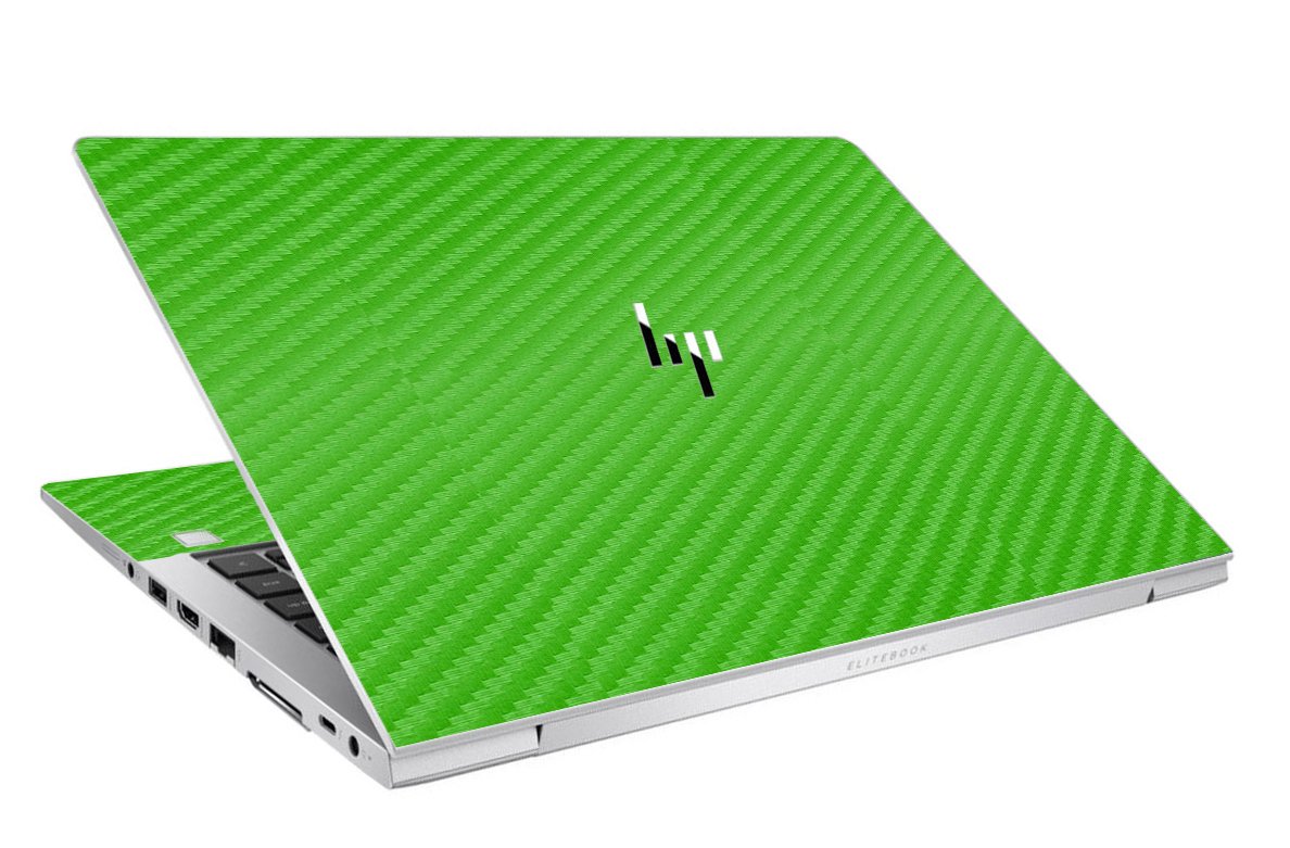 HP EliteBook 840 G7 GREEN CARBON FIBER Laptop Skin