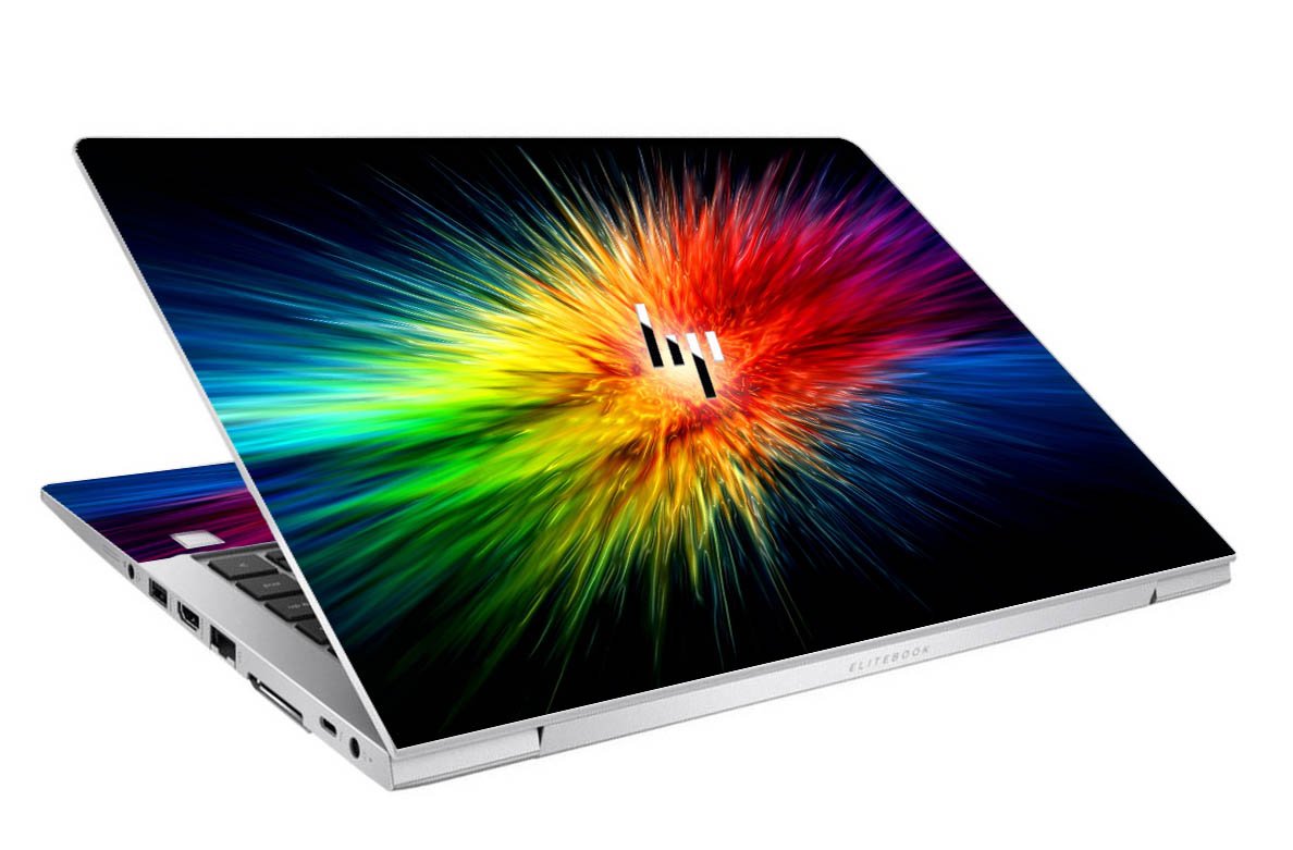 HP EliteBook 840 G7 RAINBOW BURST Laptop Skin