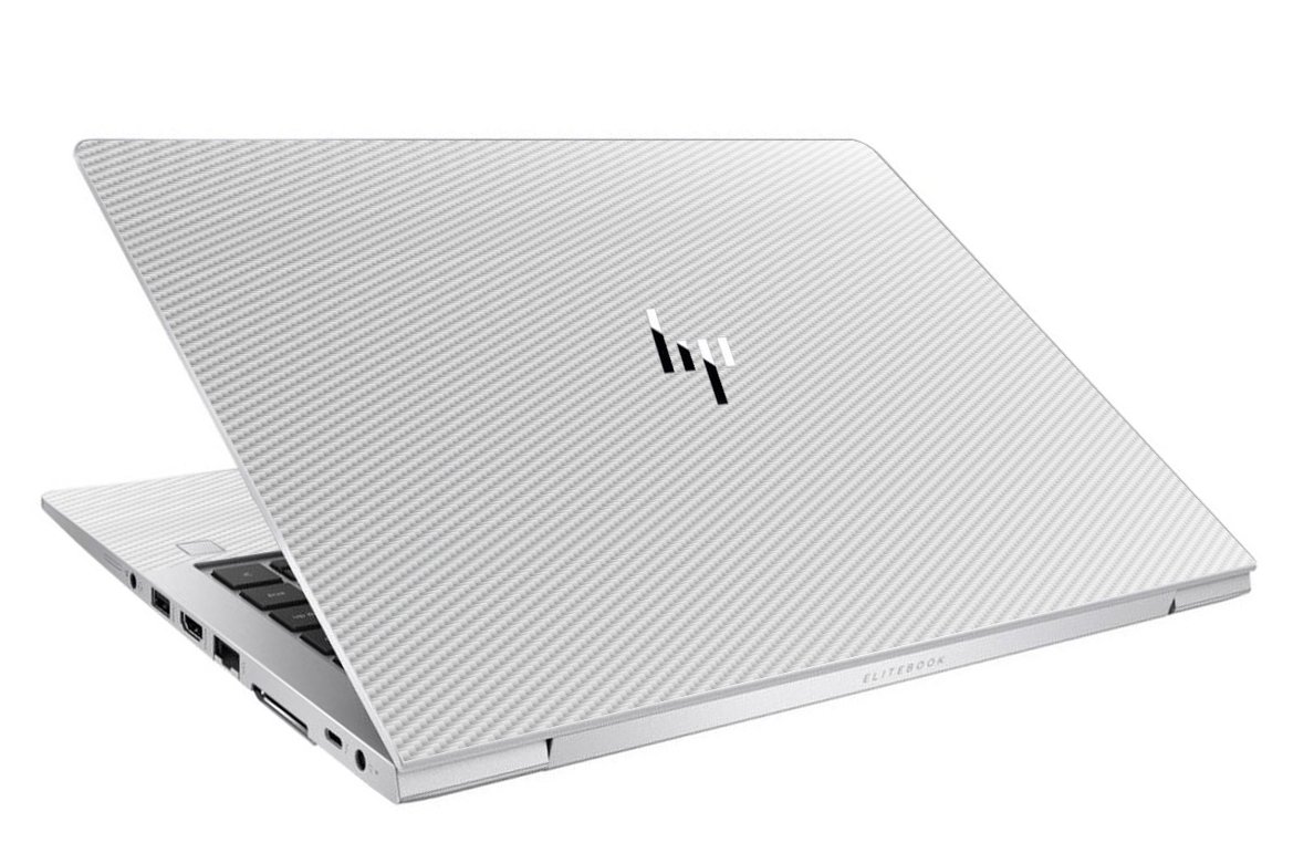 HP EliteBook 840 G7 WHITE CARBON FIBER Laptop Skin