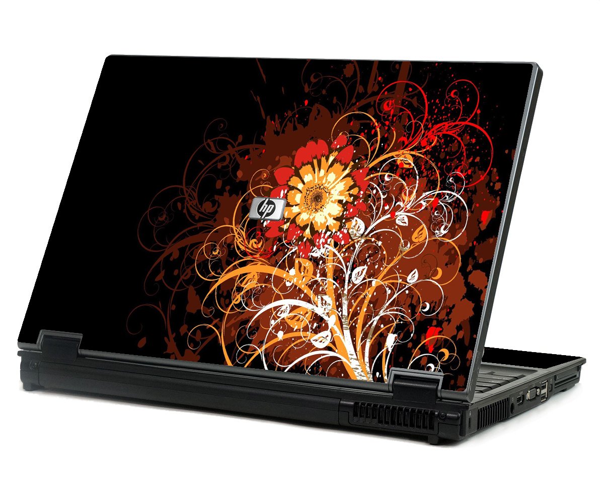 HP Compaq 8710P FIRE FLOWER Laptop Skin