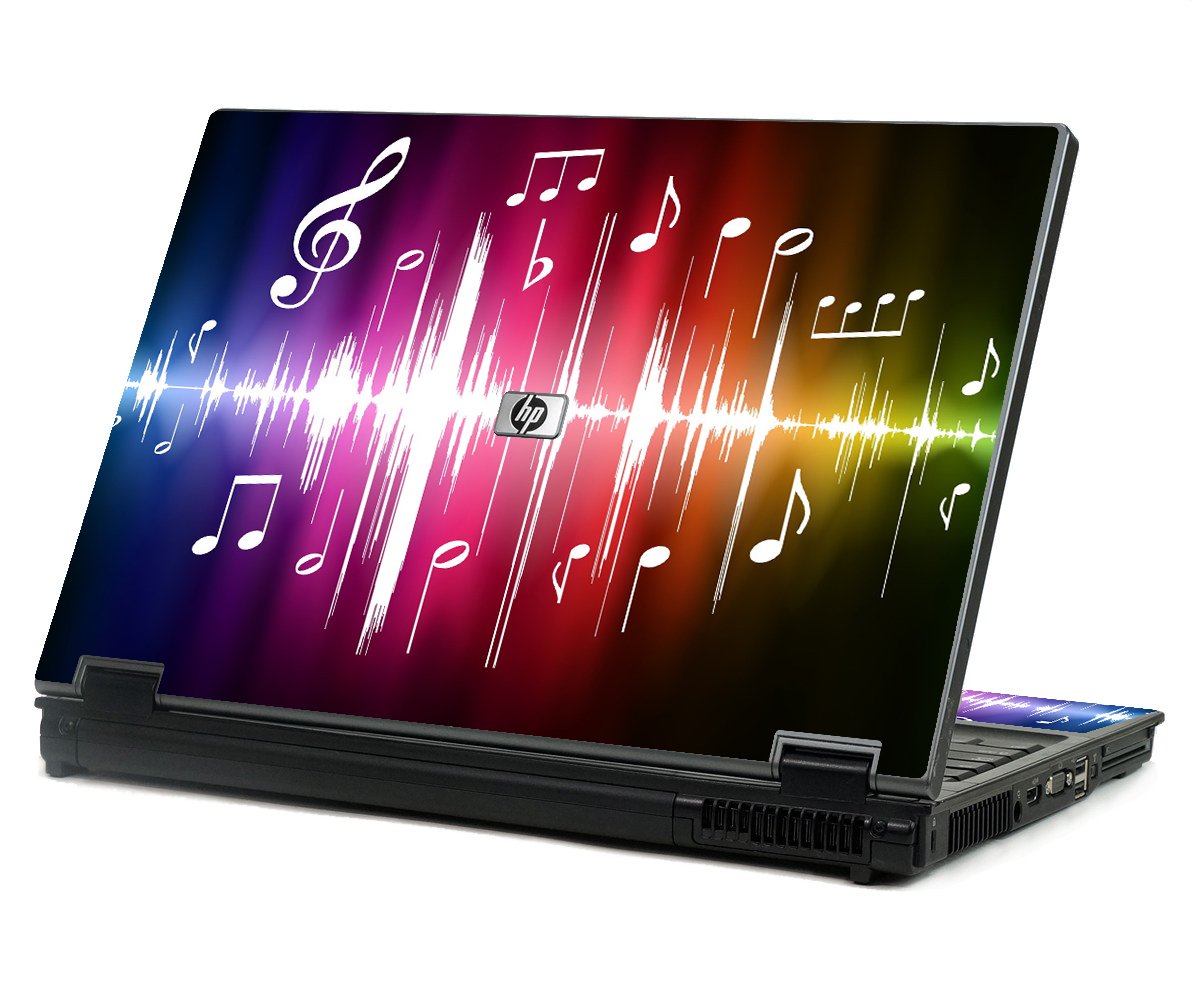 HP Compaq 8710P NEON NOTES Laptop Skin
